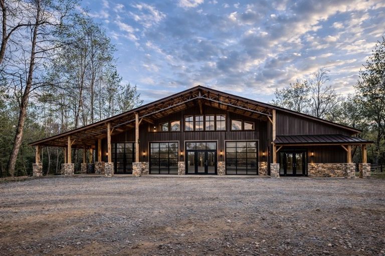 The Ridge meeting barn and grounds